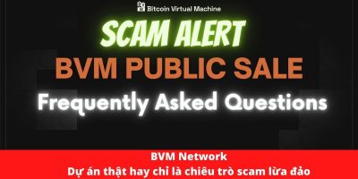 BVM Network - Dự án thật hay chỉ là chiêu trò scam lừa đảo